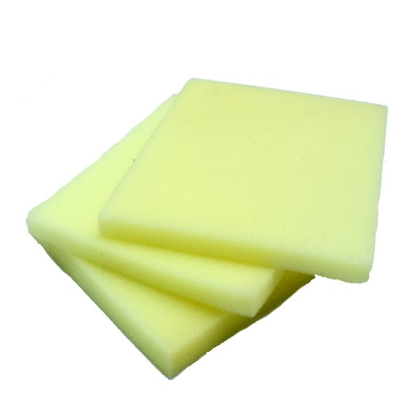 Espuma de poliuretano para tapicería, plancha blanda de densidad de 20 kg/m3,  200 cm.  x 110 cm.