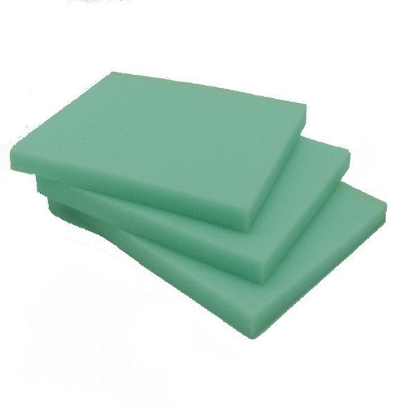 Espuma para tapizados de poliuretano, plancha dura de densidad 30 kg/m3, 200 x110 cm.